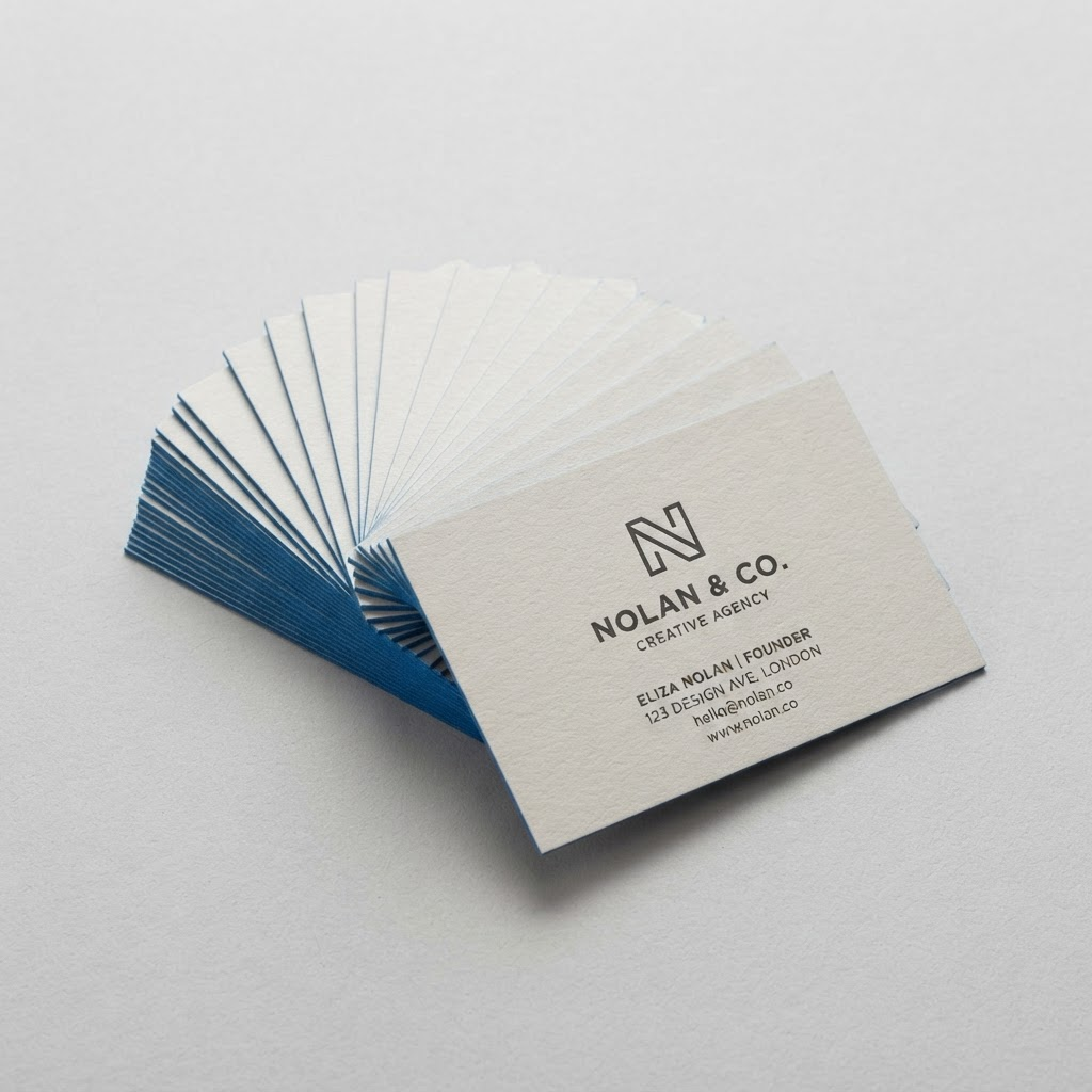 Business Card print sample
