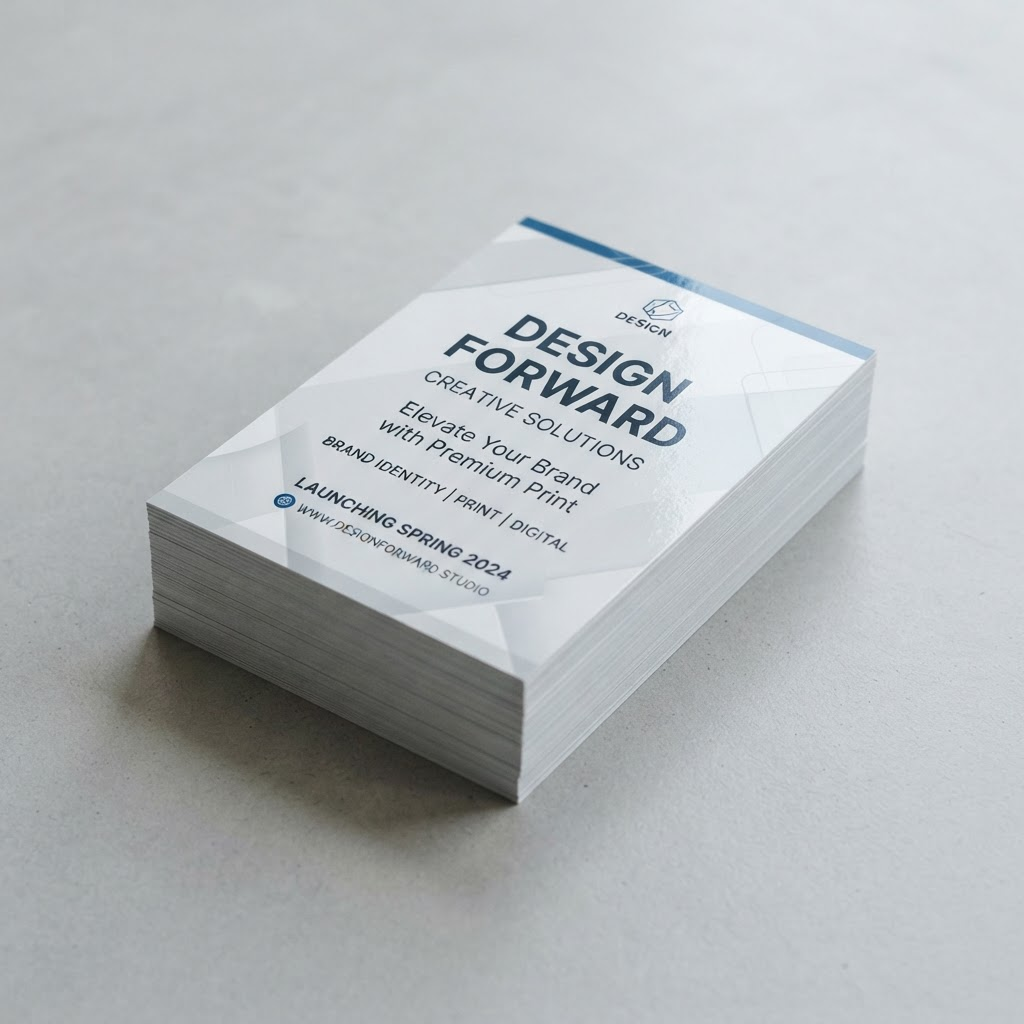 Flyer print sample